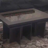 میز وسط و گل میز