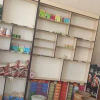 قفسه و بانکه|کتابخانه، شلف، قفسههای دیواری|فولادشهر, مسکن مهر فولادشهر|دیوار