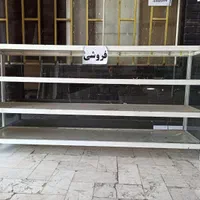 ویترین شیشه ای ۲ متری و استند کتاب گردون