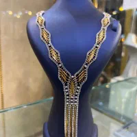 گردنی طلا بدون اجرت سویس گلد