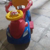 ماشین کودک چهارچرخ عصا دار