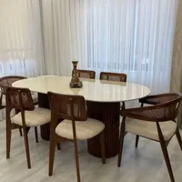 میزو صندلی غذاخوری مدل حصیری