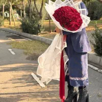 دسته گل رز هلندی کاغذ پیچی روز زن روز مادر|گل و گیاه طبیعی|تهران, ورزشگاه آزادی|دیوار