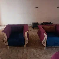 ۲دست مبل راحتی ۷و ۹نفره شیک کار تهران نونو|مبلمان خانگی و میز عسلی|گنبد کاووس, |دیوار