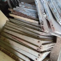 قفسه فلزی دست دوم مخصوص انباری|کتابخانه، شلف، قفسههای دیواری|بابل, |دیوار