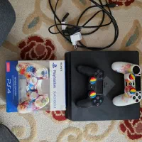 پی اس ۴ اسلیم ۲ دسته ۱ ترا ps4 slim|کنسول، بازی ویدئویی و آنلاین|قم, باجک دو|دیوار