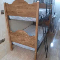 تخت های دوطبقه چوبی وفلزی|تخت و سرویس خواب|تهران, نعمتآباد|دیوار