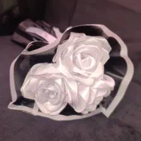 دست گل روبانی