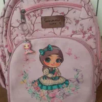 کیف مدرسه دخترانه رنگ صورتی