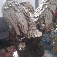 مجسمه دو تیکه عقاب|مجسمه، تندیس، ماکت|گرگان, |دیوار