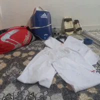 لوازم کاراته سالم دوسه بار استفاده شده