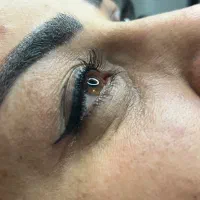 مدل خط چشم و فیبروز ابرو