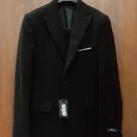 کت و شلوار مشکی، نو، پرداخت چکی، زیر قیمت، سایز ۵۰