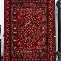 انواع فرش قرمز سبز آبی ۷۰۰شانه صادراتی اکرولیک|فرش|کاشان, شهید زجاجی|دیوار