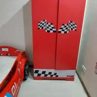 تخت خواب نوجوان طرح ماشین|تخت و سرویس خواب|تهران, سردارجنگل|دیوار