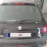 ماشین206 مشکی|خودرو سواری و وانت|تهران, امیر بهادر|دیوار