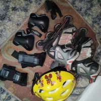 اسکیت اصل Rollerblade سایز 32-37 (قابل تنظیم)