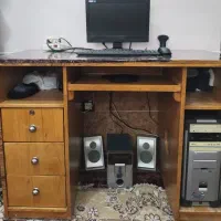 میز کامپوتر چوب روسی درجه 1
