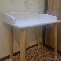 میز و صندلی کودک با پایه چوب راش|اسباب و اثاث بچه|شیراز, شهرک گلستان|دیوار