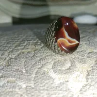 انگشتر ناب عقیق سلیمانی