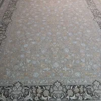 ۲ تخته فرش ۹ متری ۱۲۰۰ شانه تراکم۳۶۰۰ گلبرجسته ‌نو|فرش|خرم‌آباد, |دیوار