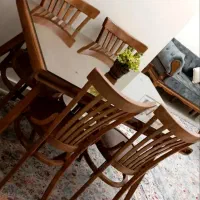 میز و صندلی غذاخوری چهارنفره لهستانی