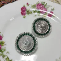 گوشواره جواهردوزی