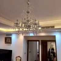 لوستر ۸ شاخه قدیمی|لوستر و چراغ آویز|قم, باجک یک|دیوار