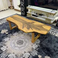 میز جلو مبلی روستیک