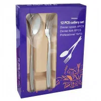 ست قاشق و چنگال یونیک مدل استیل بسته 12 عددی|ظروف سرو و پذیرایی|زاهدان, |دیوار