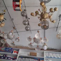 لوستر|لوستر و چراغ آویز|تایباد, |دیوار