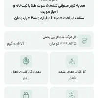 کسب درآمد از ملی گلد با کد معرف MGlSoLibrcJc