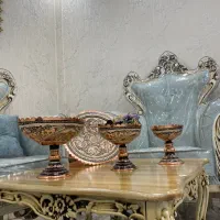 ظروف مسی قلم کاری|ظروف سرو و پذیرایی|تهران, تختی|دیوار