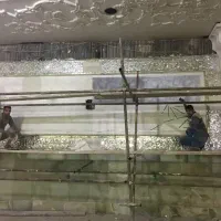 آینه کاری دکوراتیو قاب آینه برش ترنج قاب|خدمات پیشه و مهارت|شیراز, شاهچراغ|دیوار