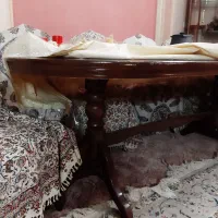 میز ناهارخوری ۱۲ نفره چوب