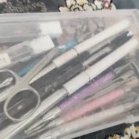 وسایل کامل کاشت ناخن|آرایشی، بهداشتی، درمانی|جوانرود, |دیوار