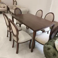 مبل فرانسوی با چک صیادی|مبلمان خانگی و میز عسلی|چهاردانگه (تهران), |دیوار