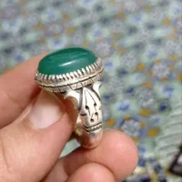 انگشترعقیق سبز|جواهرات|سنندج, |دیوار