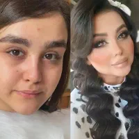 تخفیف میکاپ شینیون دکلره مش فیبروز|خدمات آرایشگری و زیبایی|اردبیل, |دیوار