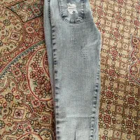 شلوارجین مام دخترانه سایز 80