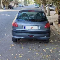 پژو ۲۰۶ tu3 خاکستری بسیار تمیز|خودرو سواری و وانت|قم, بکایی|دیوار