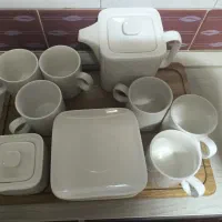 سرویس عصرانه خوری با سینی جوبی نو نو