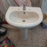 روشویی با شیر اهرمی سالم بدون ترک