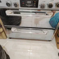 اجاق گاز 5 شعله صفحه شیشه ای