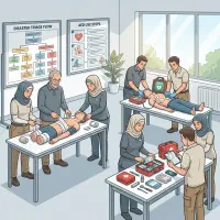 آموزش امدادگر حوادث ( کمک های  اولیه و تزریقات )