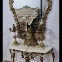 آینه شمعدان برنز