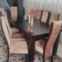 غذاخوری ۸ نفره ریلی کشویی چوپ اصل