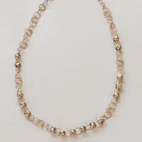 گردنبند گوی تراش ژوپینگ ۴۵ سانت|زیورآلات و اکسسوری|رشت, بلوار گیلان|دیوار