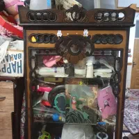 بوفه چوبی|بوفه، ویترین، کنسول|کرمان, |دیوار