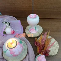 دیوارکوب. آیننه دستی. ست عود سوز  و جای شمع و..|صنایع دستی و سایر لوازم تزئینی|آستانه اشرفیه, |دیوار